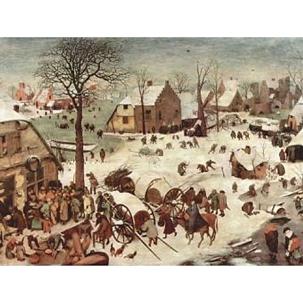 Pieter Bruegel d. Ä. - Volkszählung zu Bethlehem - 1.000 Teile (Puzzle)