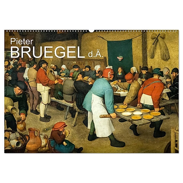 Pieter Bruegel d.Ä. (Wandkalender 2024 DIN A2 quer), CALVENDO Monatskalender, Alexander Bartek