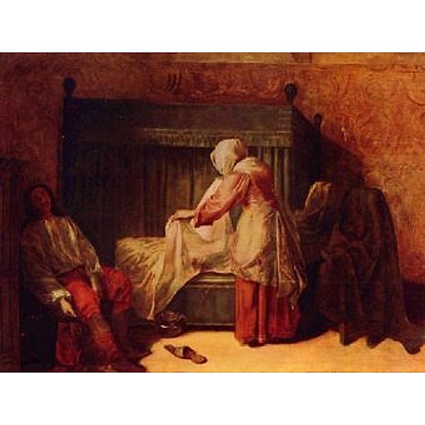 Pieter de Hooch - Die Morgentoilette eines jungen Mannes - 1.000 Teile (Puzzle)