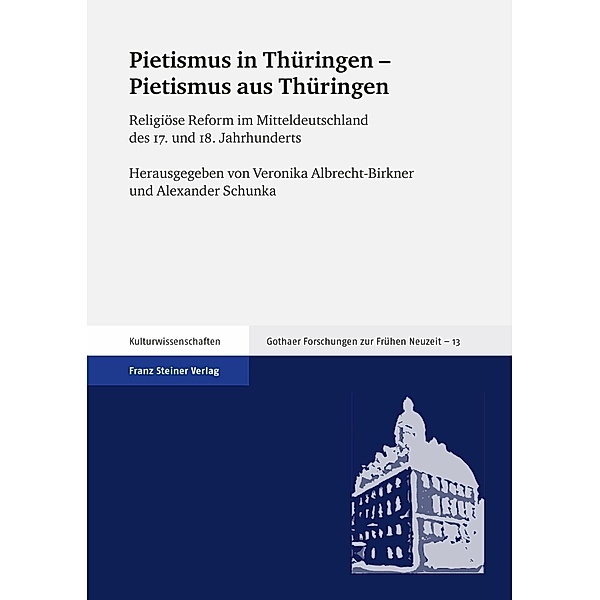 Pietismus in Thüringen - Pietismus aus Thüringen