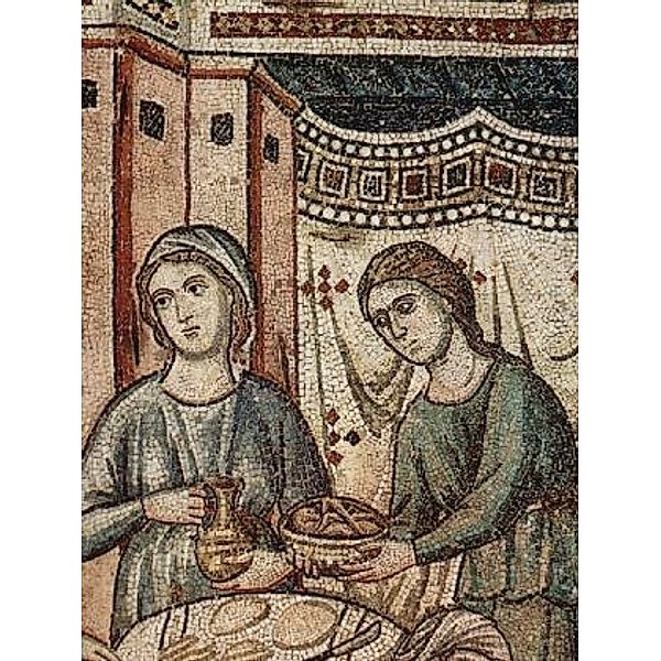 Pietro Cavallini - Mosaiken mit Zyklus von 6 Szenen zum Marienleben, Geburt der Maria - 1.000 Teile (Puzzle)