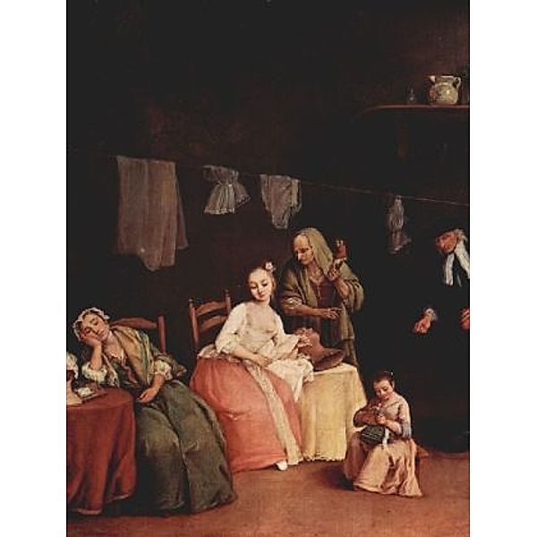 Pietro Longhi - Die Putzmacherin - 1.000 Teile (Puzzle)