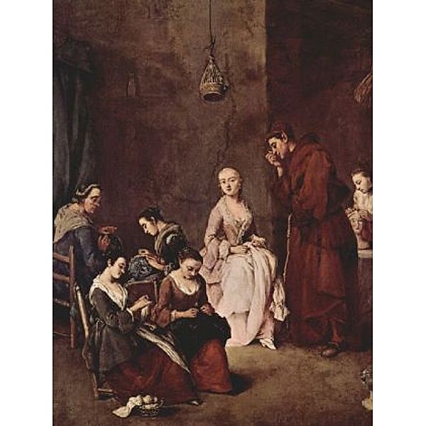 Pietro Longhi - Die Versuchung - 100 Teile (Puzzle)