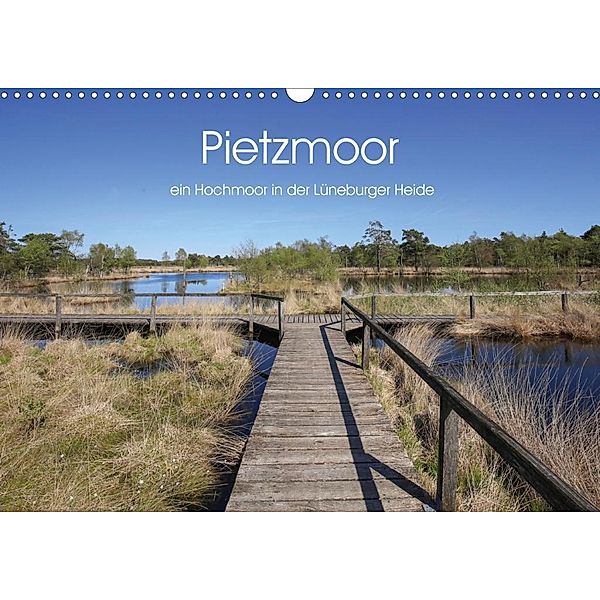 Pietzmoor - ein Hochmoor in der Lüneburger Heide (Wandkalender 2020 DIN A3 quer), Heike Nack