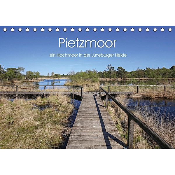 Pietzmoor - ein Hochmoor in der Lüneburger Heide (Tischkalender 2021 DIN A5 quer), Heike Nack