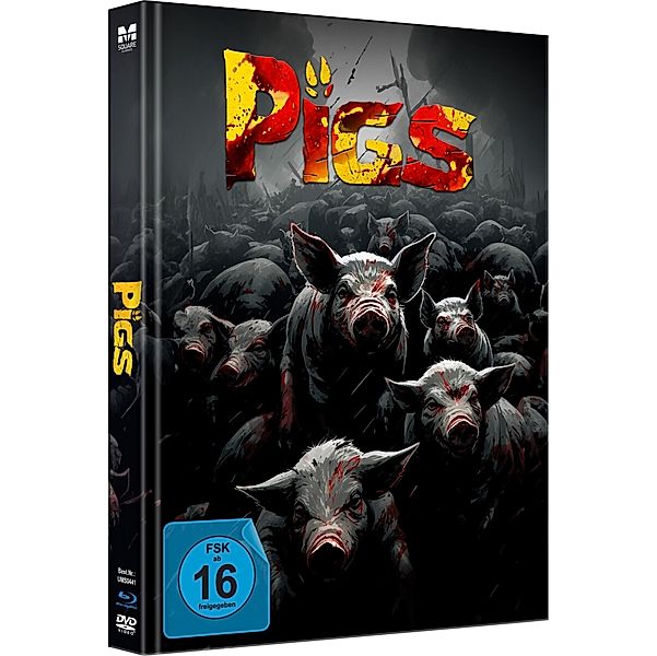 Pigs Uncut Mediabook, Marc Lawrence, Jesse Vint, Walter Barnes