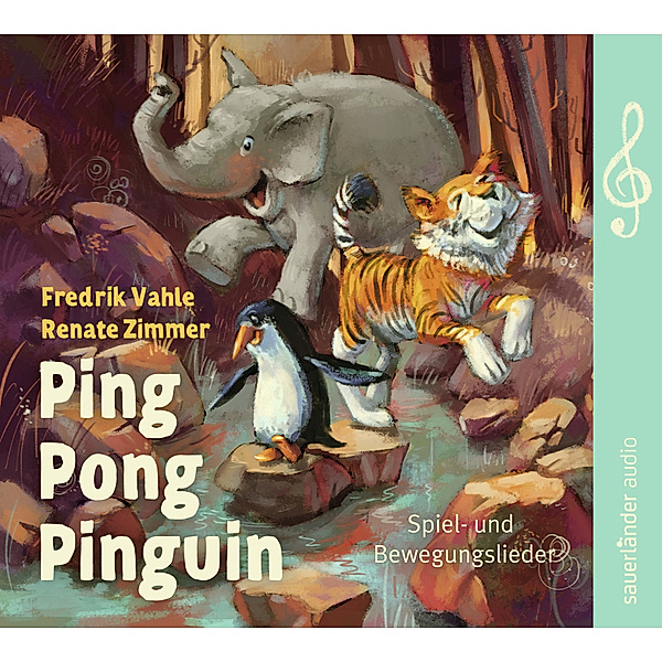 Ping Pong Pinguin,1 Audio-CD, Renate Zimmer, Fredrik Vahle