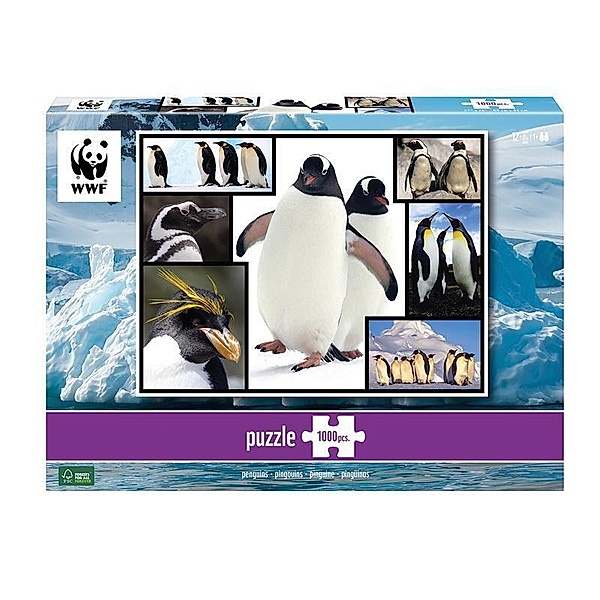 AMBASSADOR, Carletto Deutschland Pinguine 1000 Teile (Puzzle)