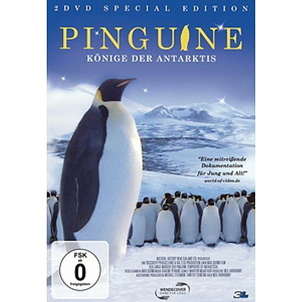 Pinguine - Könige der Antarktis, 2 DVDs