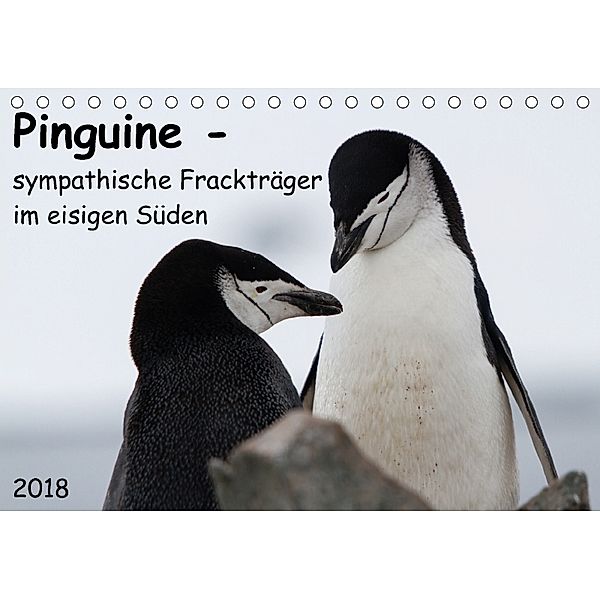 Pinguine - sympathische Frackträger im eisigen Süden (Tischkalender 2018 DIN A5 quer), Anna-Barbara Utelli