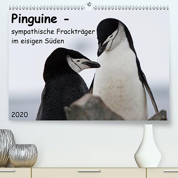Pinguine - sympathische Frackträger im eisigen Süden (Premium-Kalender 2020 DIN A2 quer), Anna-Barbara Utelli