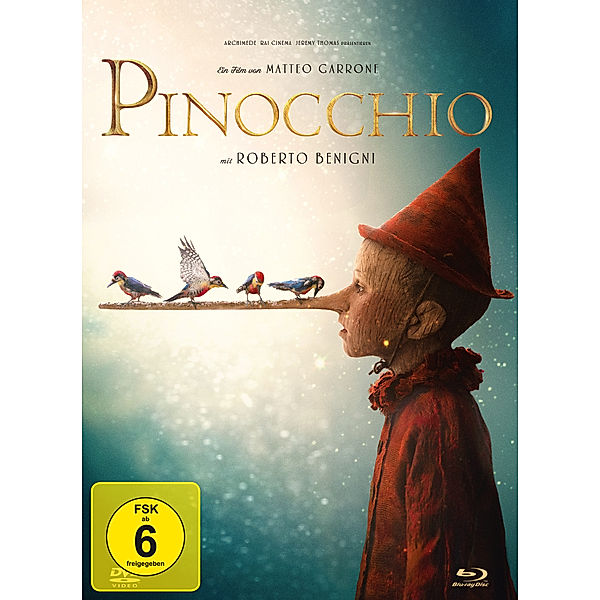 Pinocchio (2019) - 2-Disc Limited Collector's Edition im Mediabook, Matteo Garrone