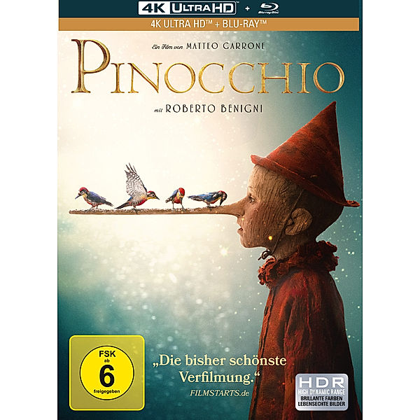 Pinocchio (2019) - 2-Disc Limited Mediabook (4K Ultra HD), Matteo Garrone