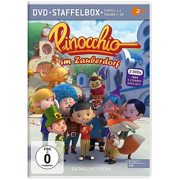 Pinocchio im Zauberdorf - Staffelbox 1.1, Pinocchio