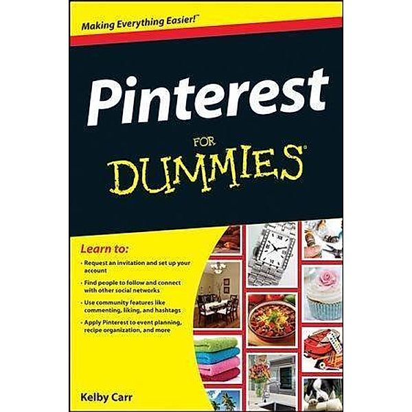 Pinterest For Dummies, Kelby Carr