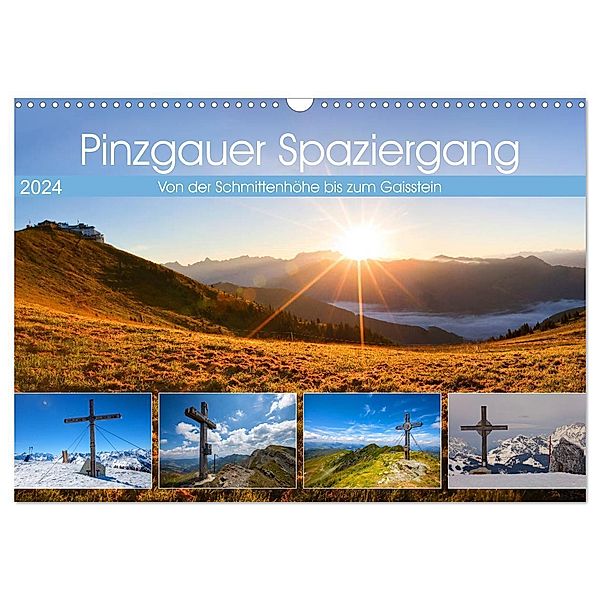 Pinzgauer Spaziergang (Wandkalender 2024 DIN A3 quer), CALVENDO Monatskalender, Christa Kramer