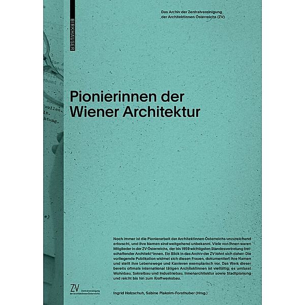 Pionierinnen der Wiener Architektur