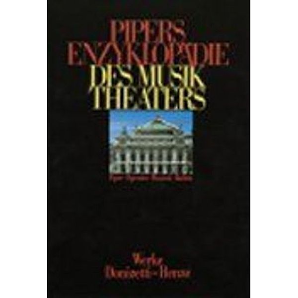 Pipers Enzyklopädie des Musiktheaters - Registerband