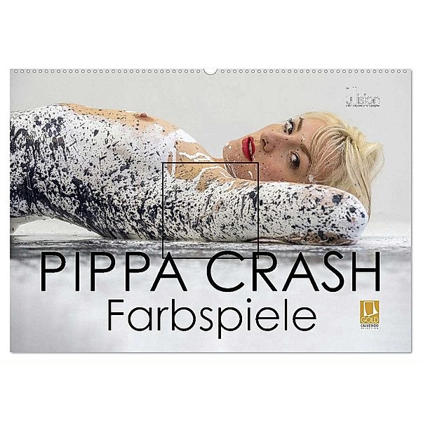 PIPPA CRASH - Farbspiele (Wandkalender 2024 DIN A2 quer), CALVENDO Monatskalender, Ulrich Allgaier (Ullision)