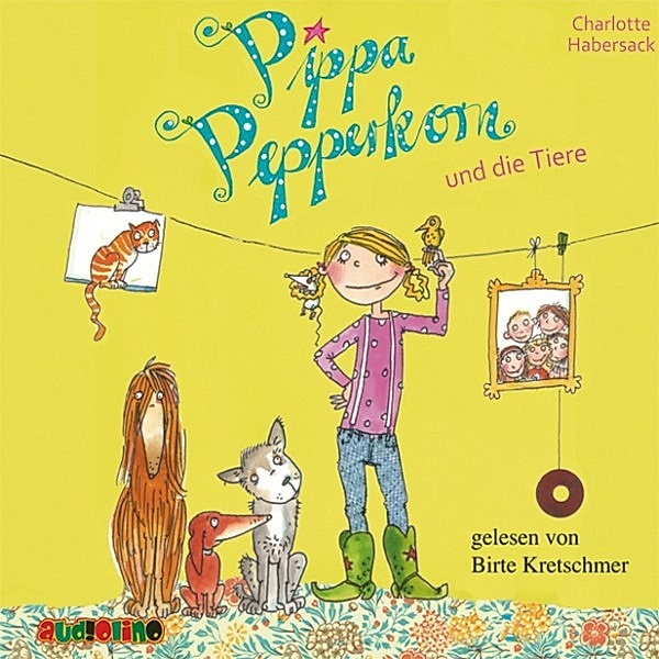 Pippa Pepperkorn - 2 - Pippa Pepperkorn und die Tiere, Charlotte Habersack