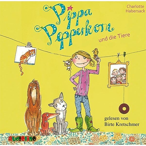 Pippa Pepperkorn - 2 - Pippa Pepperkorn und die Tiere, Charlotte Habersack