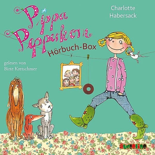 Pippa Pepperkorn Hörbuch-Box,5 Audio-CDs, Charlotte Habersack