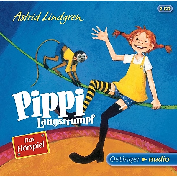 Pippi Langstrumpf 1,2 Audio-CD, Astrid Lindgren