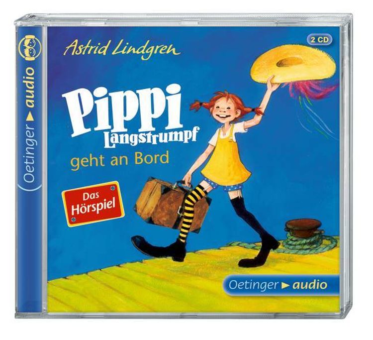 Pippi Langstrumpf 2. Pippi Langstrumpf geht an Bord,2 Audio-CD