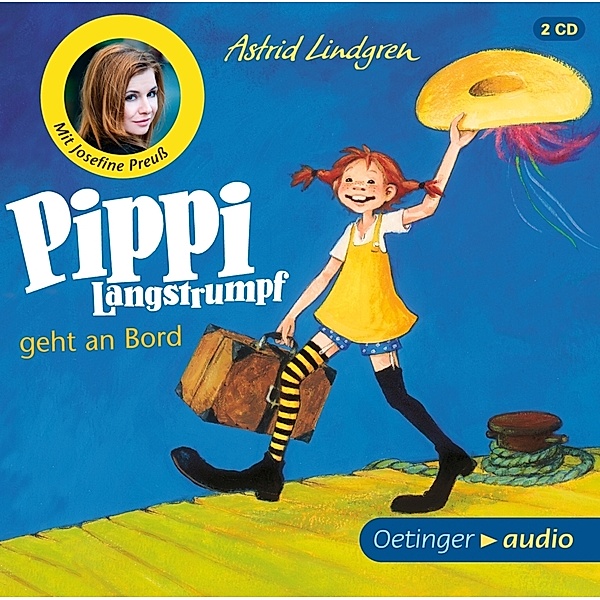 Pippi Langstrumpf 2. Pippi Langstrumpf geht an Bord,2 Audio-CD, Astrid Lindgren