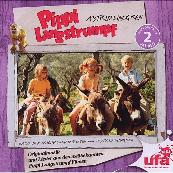 Pippi Langstrumpf Musik-Cd, Astrid Lindgren