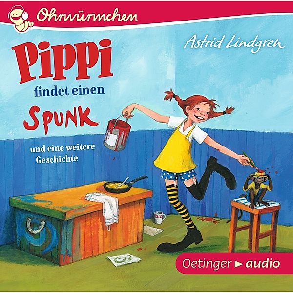 Pippi Langstrumpf - Pippi findet einen Spunk und eine weitere Geschichte,1 Audio-CD, Astrid Lindgren
