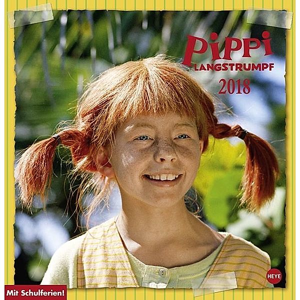 Pippi Langstrumpf Posterkalender 2018