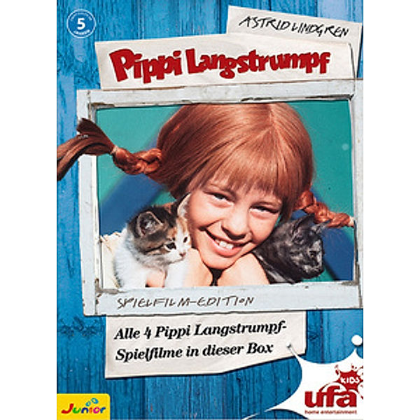 Pippi Langstrumpf - Spielfilm-Edition, Astrid Lindgren