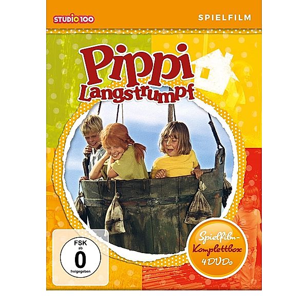 Pippi Langstrumpf - Spielfilm-Komplettbox, Astrid Lindgren