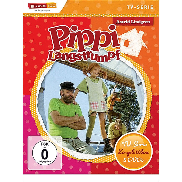 Pippi Langstrumpf - TV-Serien-Box, Astrid Lindgren