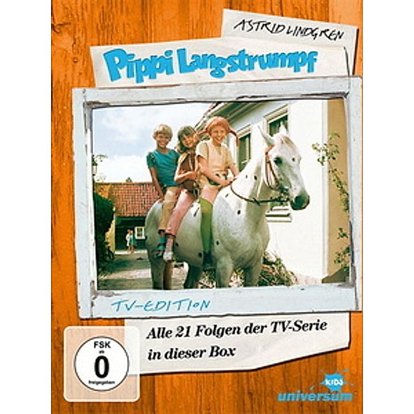 Pippi Langstrumpf TV-Serien-Box, Astrid Lindgren