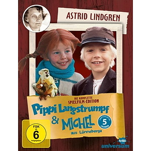 Pippi Langstrumpf und Michel - Spielfilm-Box, Astrid Lindgren