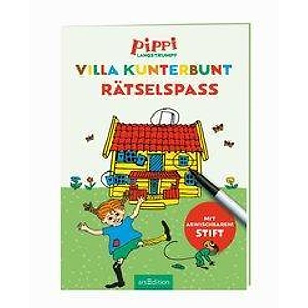 Pippi Langstrumpf - Villa Kunterbunt Rätselspass, Ingrid Vang Nyman