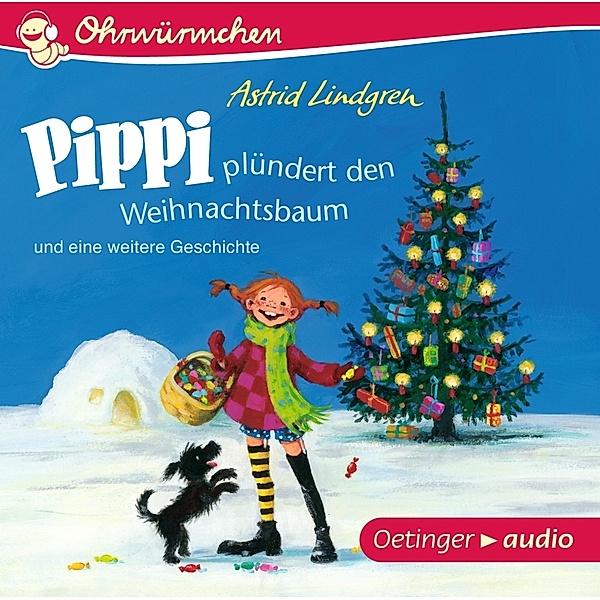 Pippi plündert den Weihnachtsbaum und eine weitere Geschichte,1 Audio-CD, Astrid Lindgren