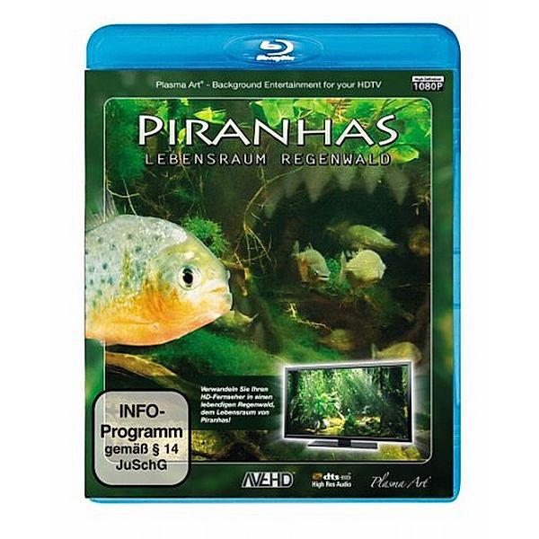 Piranhas - Lebensraum Regenwald, Blu-Ray Piranhas-Lebensraum