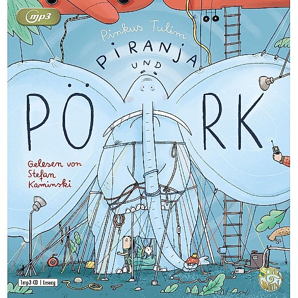 Piranja & Pörk,1 Audio-CD, 1 MP3, Pinkus Tulim