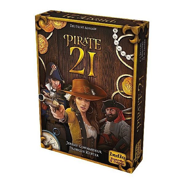 Asmodee, Indie Boards & Cards Pirate 21 (Spiel)