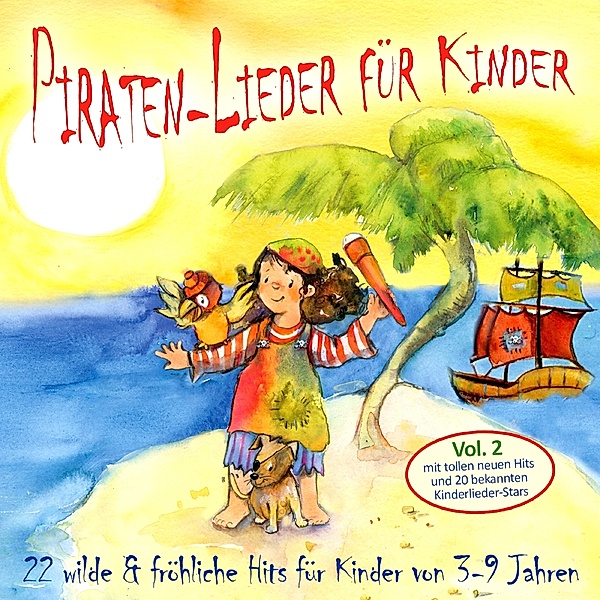 Piraten-Lieder Für Kinder,Vol.2, verschiedene Autoren