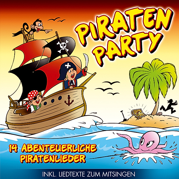 Piraten Party 14 Abenteuerliche Piratenlieder, Käpt'n Graubär und seine Seeräuber-Kids