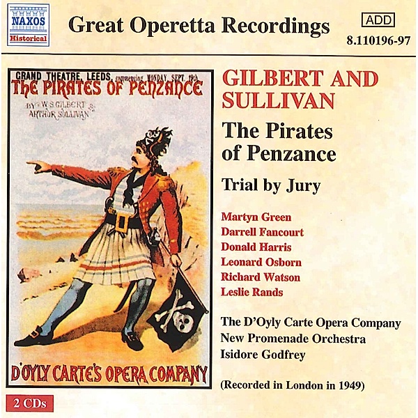 Piraten Von Penzance/Trial By, D'Oyly Carte Opera Company