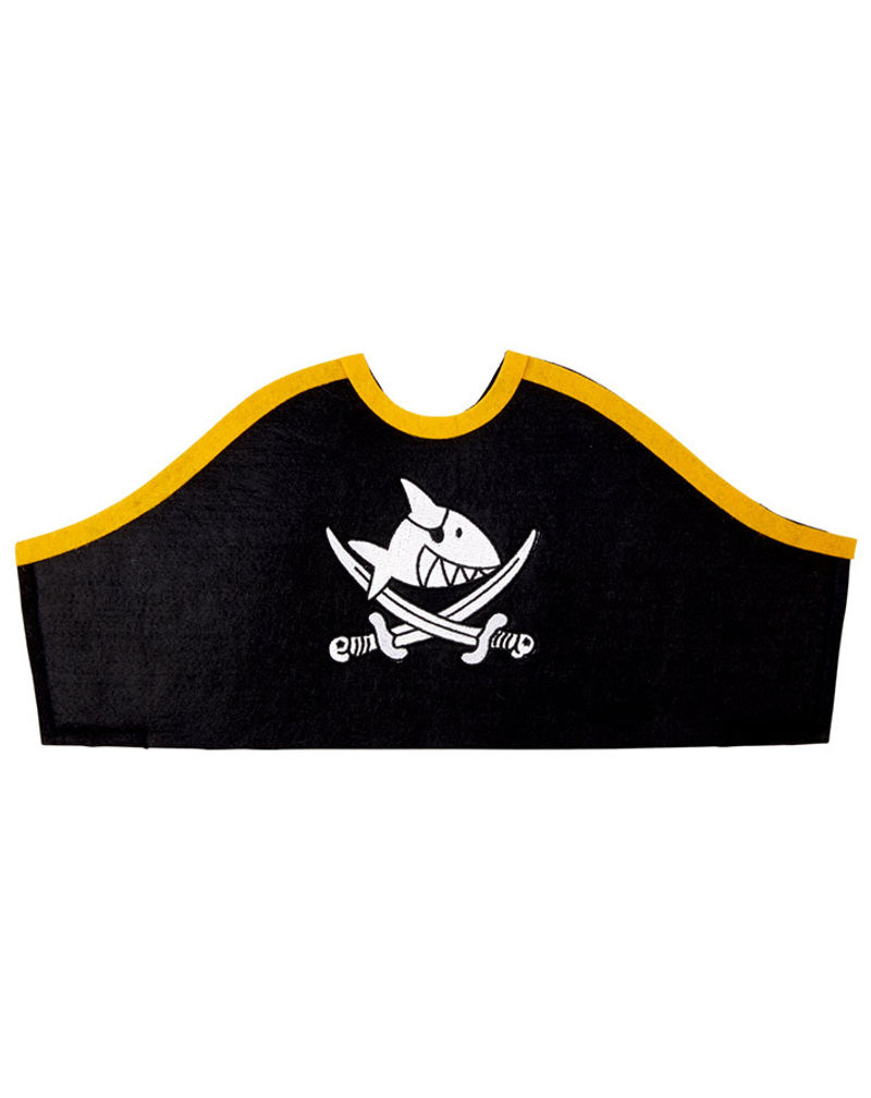 Piratenhut CAPT'N SHARKY in schwarz kaufen | tausendkind.de