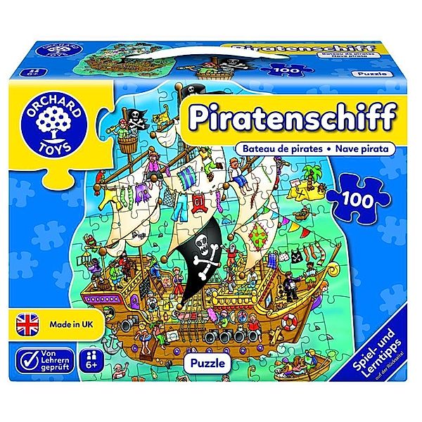 Piratenschiff, 100 Teile Puzzle