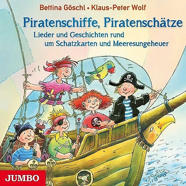 Piratenschiffe, Piratenschätze,1 Audio-CD, Klaus-Peter Wolf, Bettina Göschl