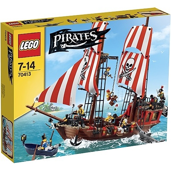 LEGO Pirates-Großes Piratenschiff