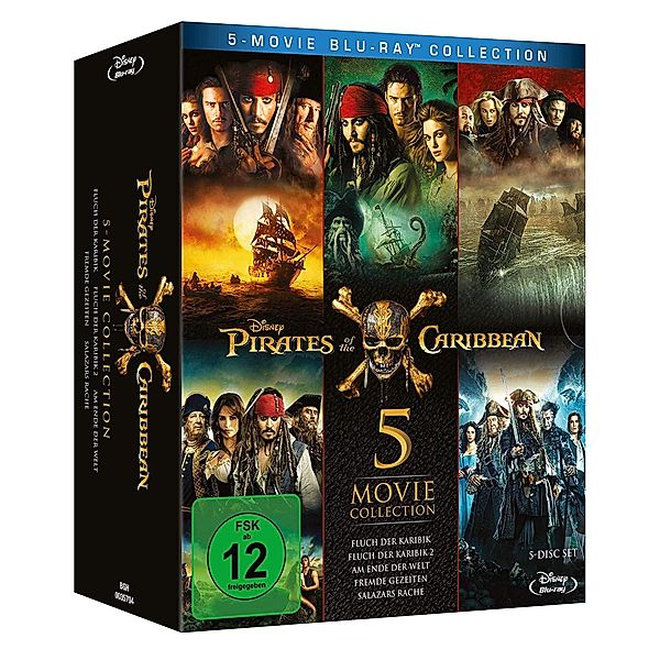 Pirates of the Caribbean 5 Movie Collection, Ted Elliott, Terry Rossio, Stuart Beattie, Jay Wolpert, Tim Powers, Jeff Nathanson